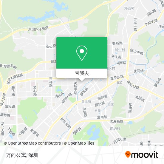 万向公寓地图