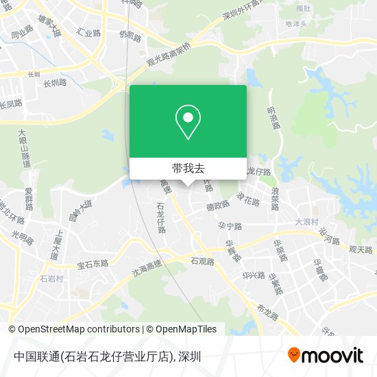 中国联通(石岩石龙仔营业厅店)地图