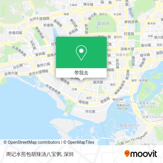 周记水煎包胡辣汤八宝粥地图