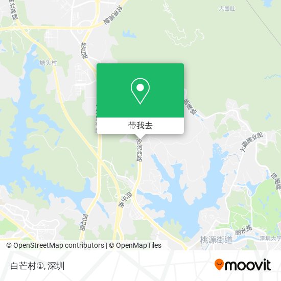 白芒村①地图