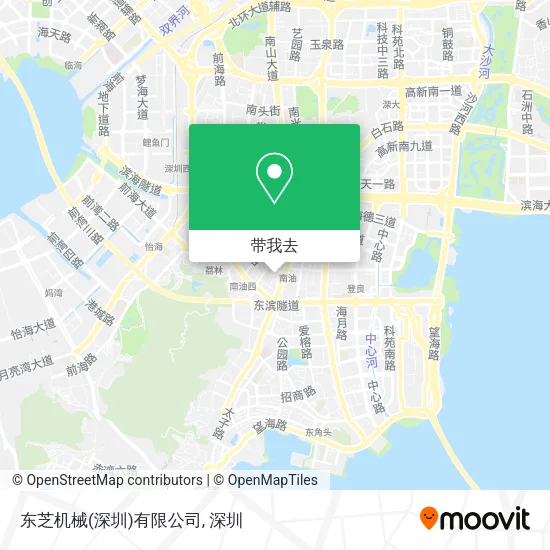 东芝机械(深圳)有限公司地图