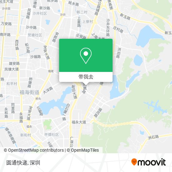圆通快递地图