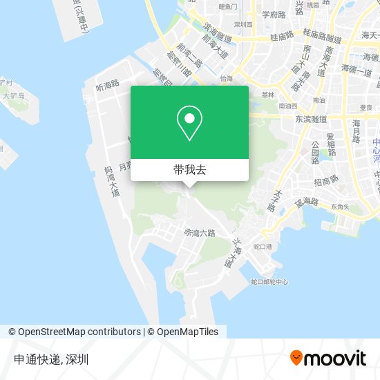 申通快递地图