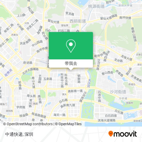 中通快递地图