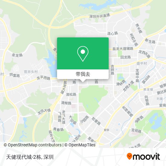 天健现代城-2栋地图