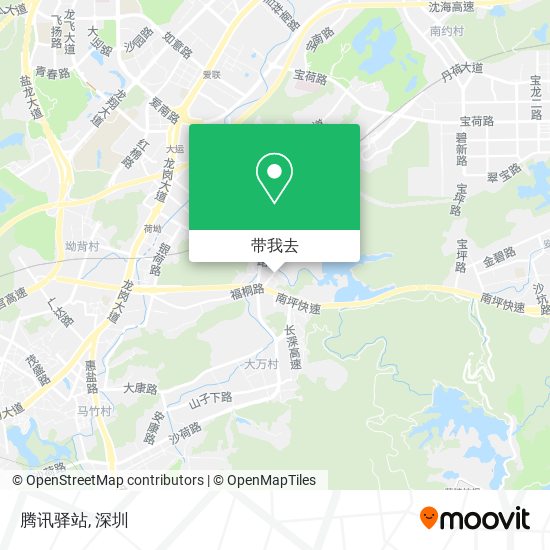 腾讯驿站地图