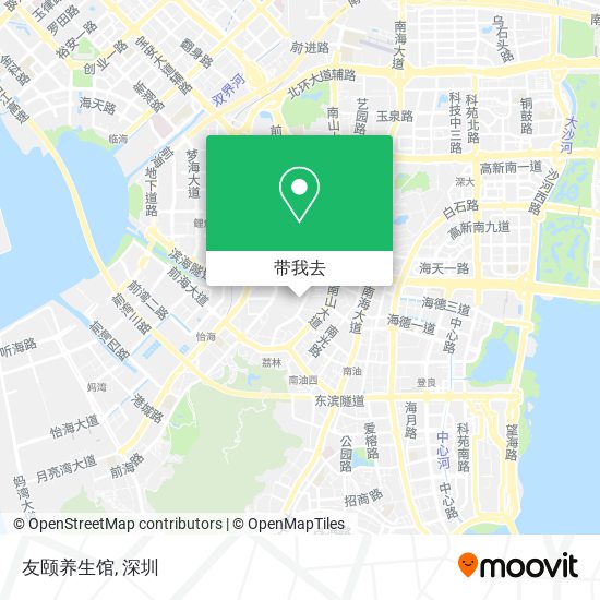 友颐养生馆地图