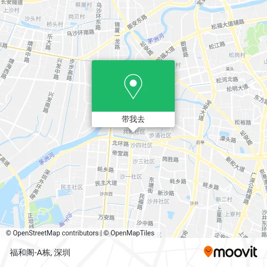 福和阁-A栋地图