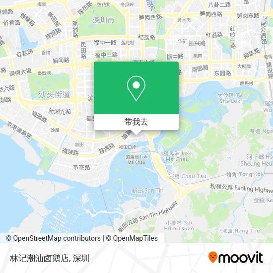 林记潮汕卤鹅店地图