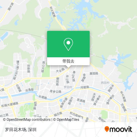 罗田花木场地图