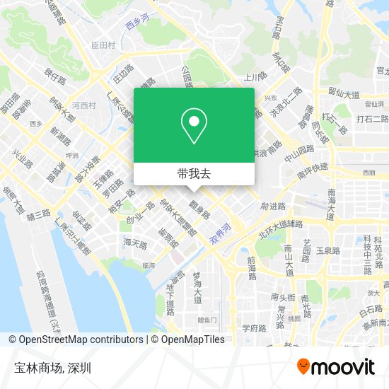 宝林商场地图