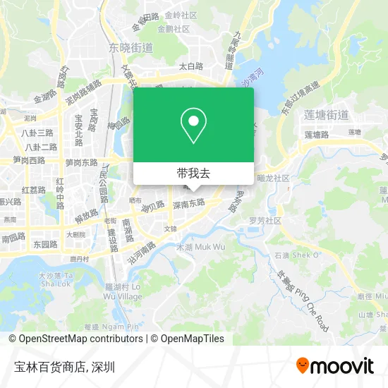 宝林百货商店地图