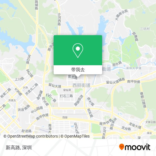 新高路地图