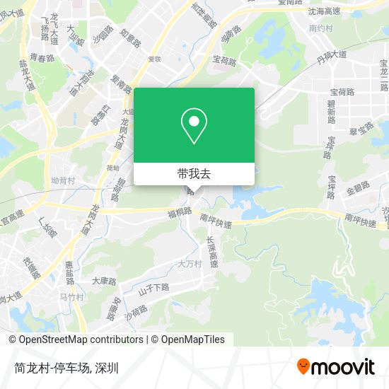 简龙村-停车场地图