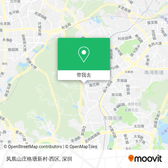 凤凰山庄格塘新村-西区地图
