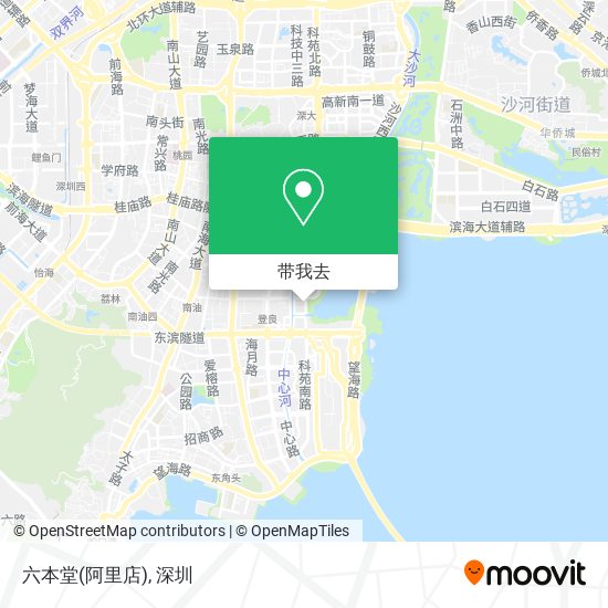 六本堂(阿里店)地图