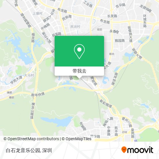 白石龙音乐公园地图