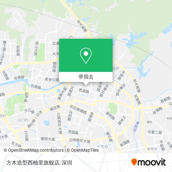 方木造型西柚里旗舰店地图