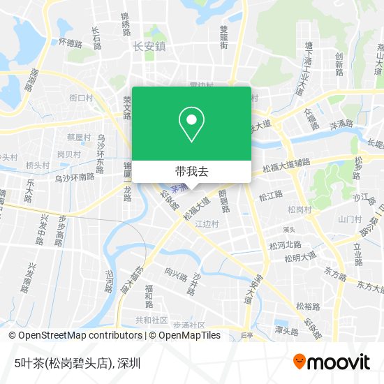 5叶茶(松岗碧头店)地图
