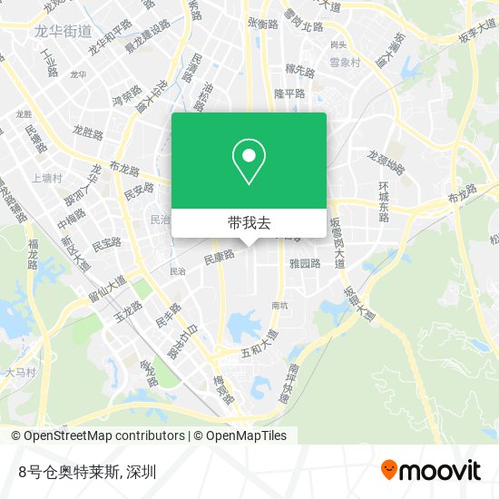 8号仓奥特莱斯地图