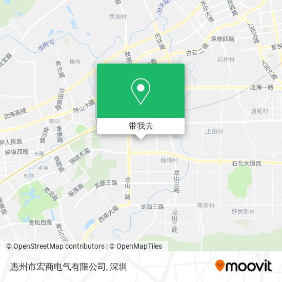 惠州市宏商电气有限公司地图