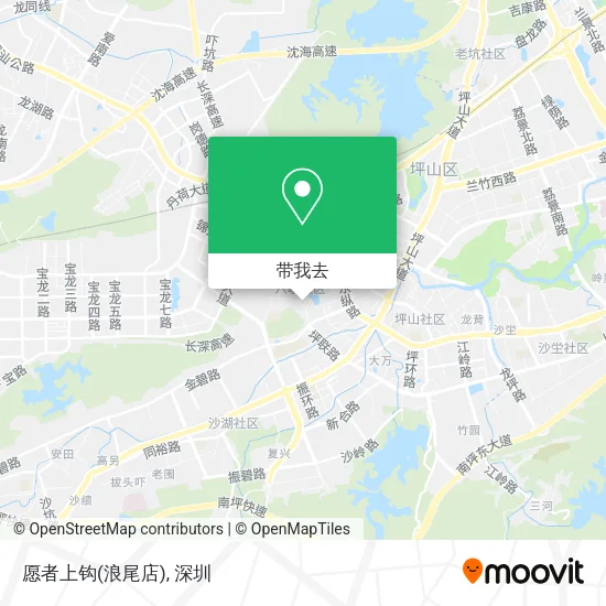 愿者上钩(浪尾店)地图