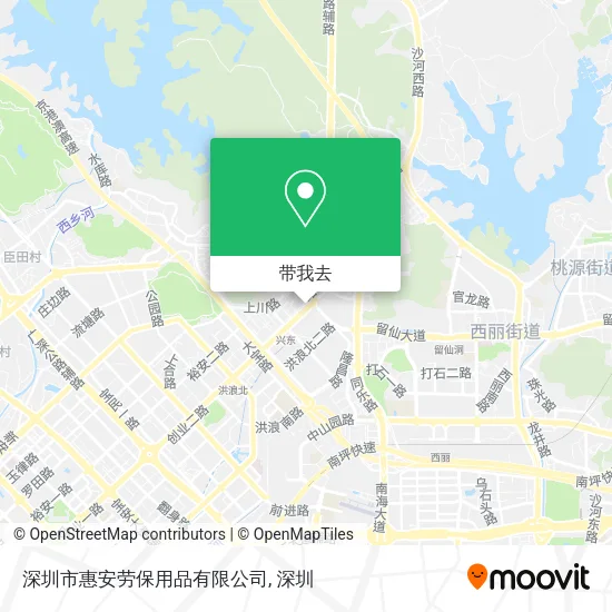 深圳市惠安劳保用品有限公司地图