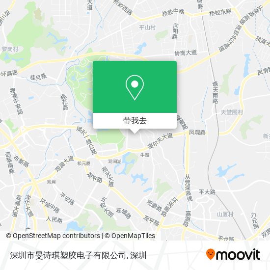 深圳市旻诗琪塑胶电子有限公司地图
