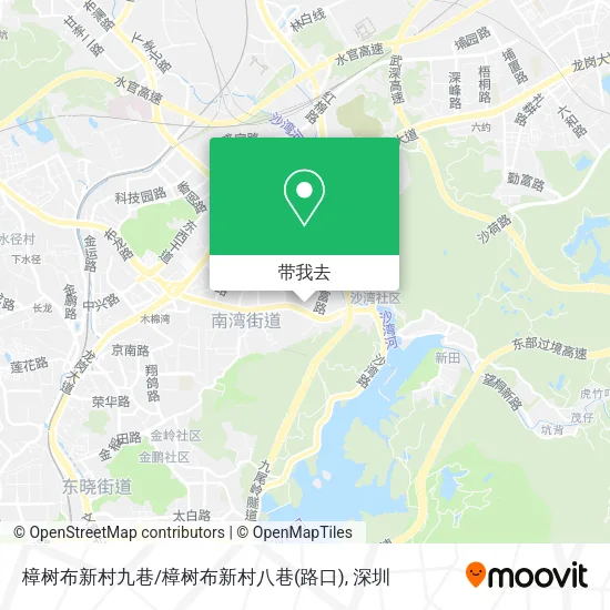 樟树布新村九巷/樟树布新村八巷(路口)地图