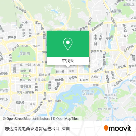 志达跨境电商香港货运进出口地图