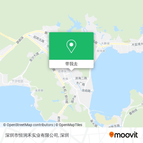 深圳市恒润禾实业有限公司地图