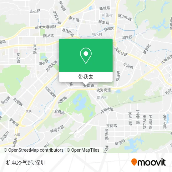 机电冷气部地图