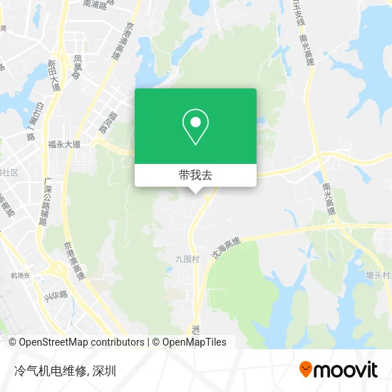冷气机电维修地图