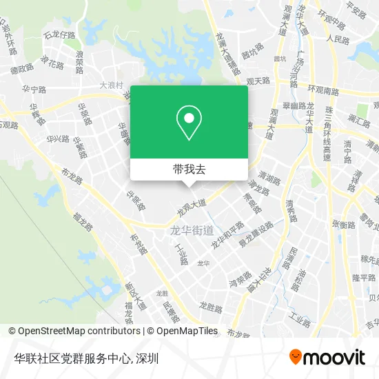 华联社区党群服务中心地图