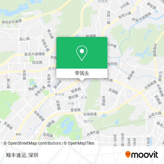 顺丰速运地图