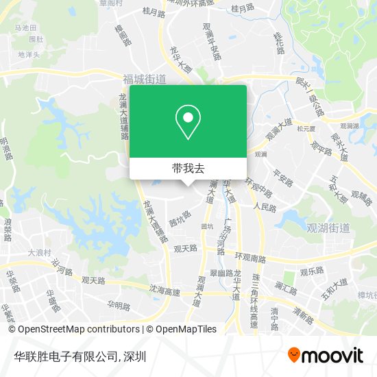华联胜电子有限公司地图