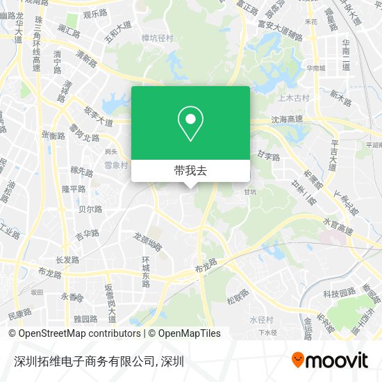 深圳拓维电子商务有限公司地图