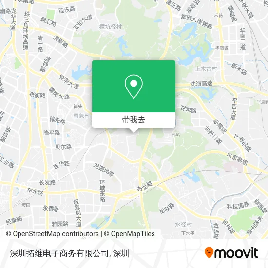 深圳拓维电子商务有限公司地图
