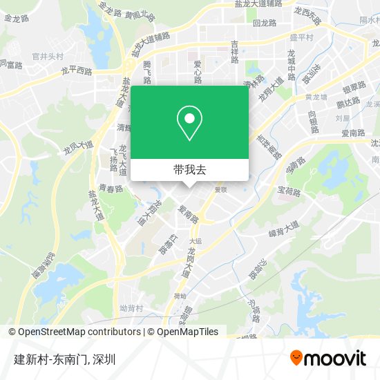 建新村-东南门地图