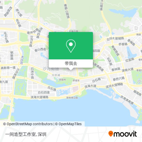 一间造型工作室地图