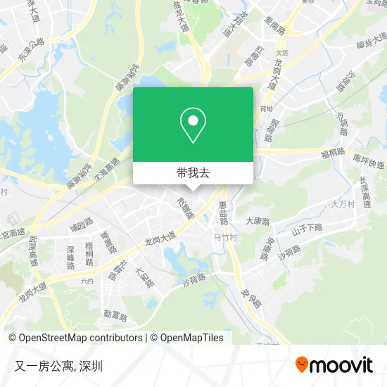 又一房公寓地图