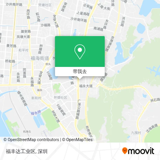 福丰达工业区地图