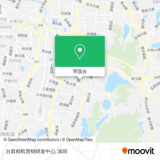 台群精机营销研发中心地图