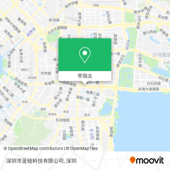 深圳市蓝链科技有限公司地图