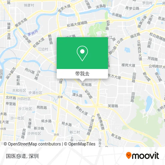 国医痧道地图