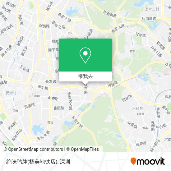 绝味鸭脖(杨美地铁店)地图