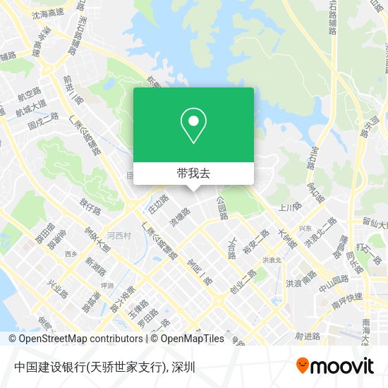 中国建设银行(天骄世家支行)地图