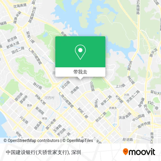 中国建设银行(天骄世家支行)地图