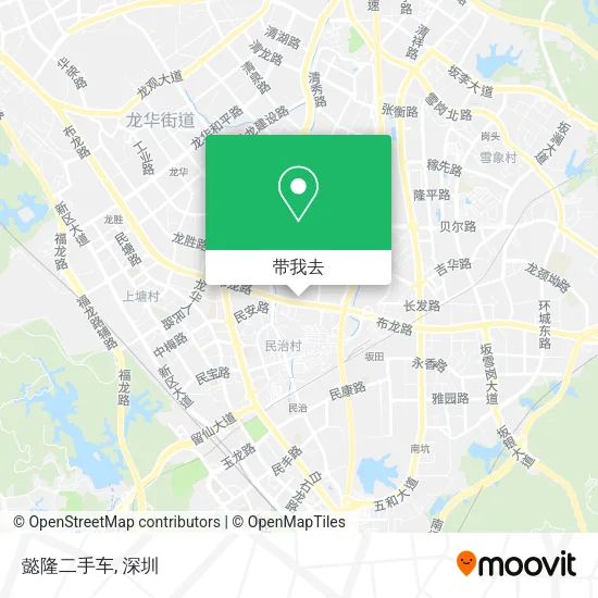 懿隆二手车地图
