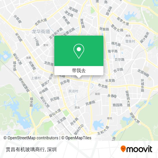 贯昌有机玻璃商行地图